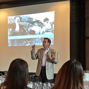 Winemaker Jeffrey Patterson at Santa Cruz Mountains Association Premier Cruz - Regional Identity, a Mountain Cabernet event
