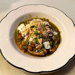 Somosa chaat