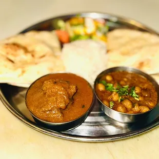 Chicken tika lunch special