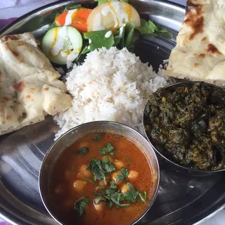 Lamb Saag Lunch Special