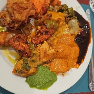 Buffet plate