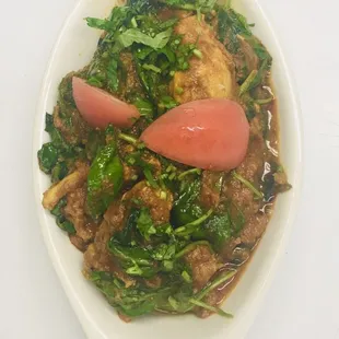 Mt Everest Chicken Saag