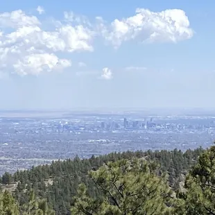Denver in the distance