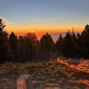 Sunset on Mount Lemmon
