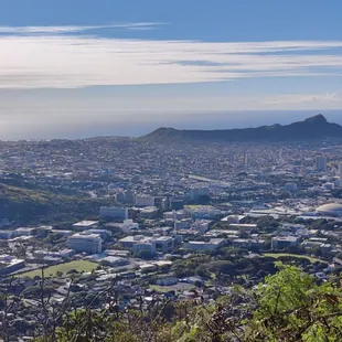 Morning view of Honolulu