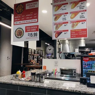 godaak Korean fried chicken stall