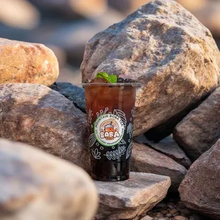 Straw Berry Kiwi Bliss 
(Fruit Tea)