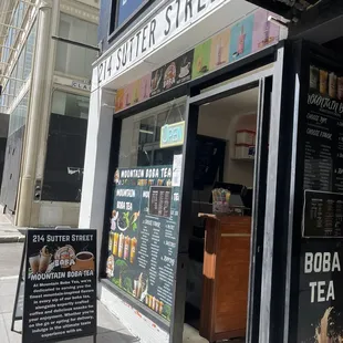 The outside of the location, you may not notice it when driving by