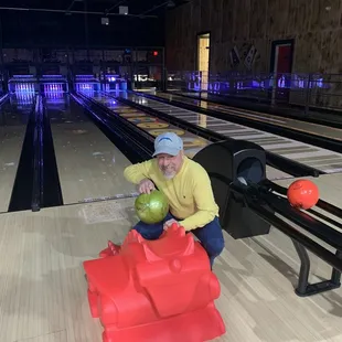 Look Mom no bumpers!