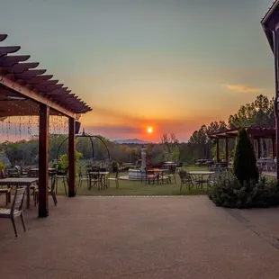 Tasting Room Sunset!