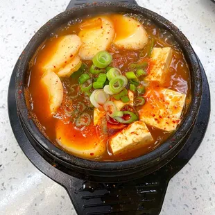 Rice Cake Dumpling Soup