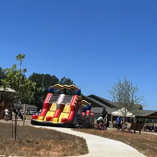 Lots of activities for the kiddos!!  It will wear them out!