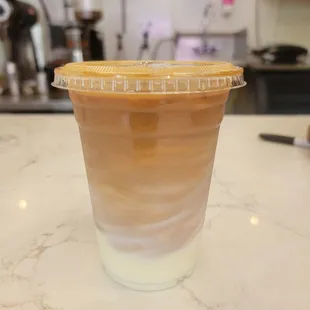 Pistachio latte