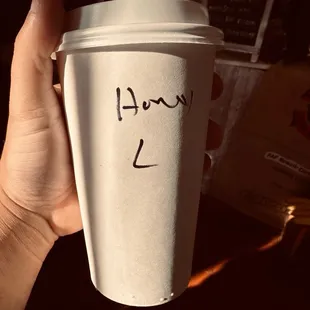 honey latte