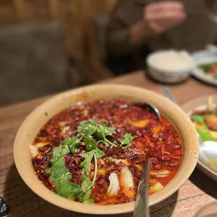 Szechuan Cabbage &amp; Fish