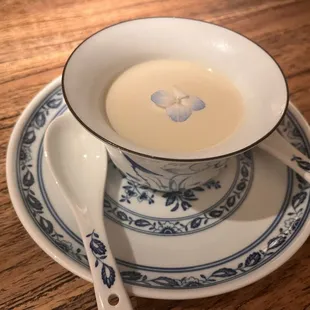 Jasmine tea panna cotta