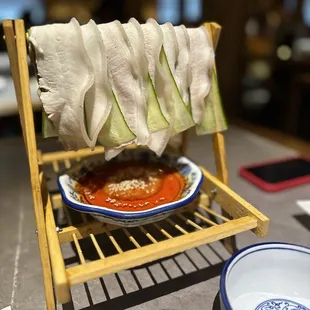Swing pork belly