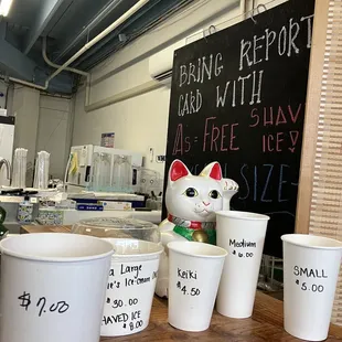 shave ice is soft and flavorful syrups selection