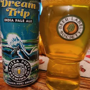 a can of dream trip india pale ale