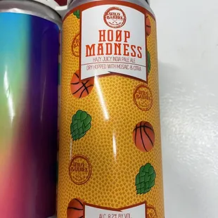 two cans of beer