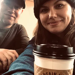 Quick stop in on a cold winter day