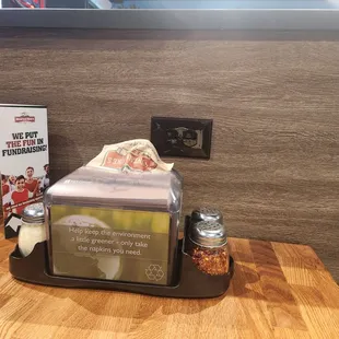 You can charge your phone while eating