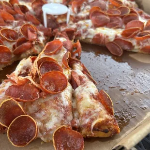 Pepperoni pizza