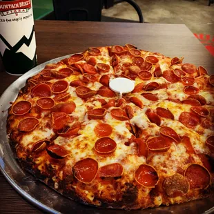 Which do you choose, a hard or soft option  50% off Cyber Monday Deal  Large Pepperoni Pie from #mountainmikespizza