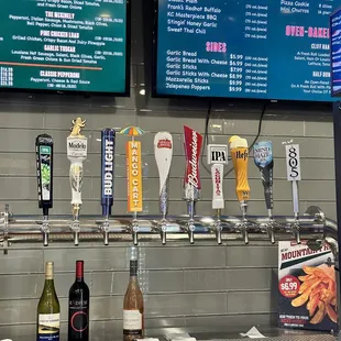 Beer on tap