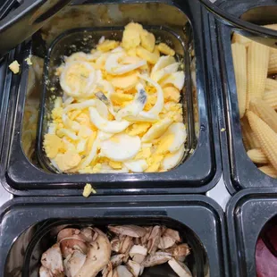 Eggs that have mold on them &amp; are bad.