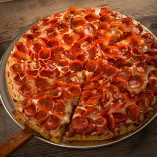 pizza, food