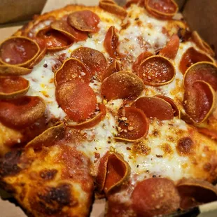 pizza, food