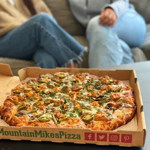 pizza, food