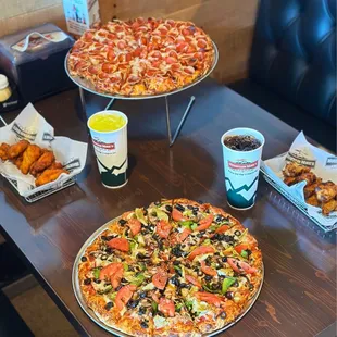 pizza, food
