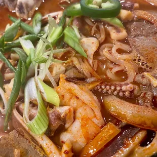 Spicy Seafood Noodles