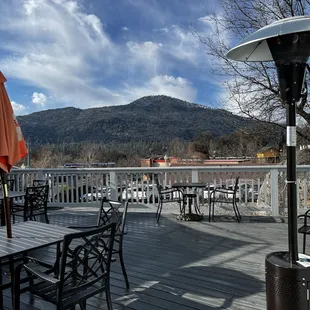 Patio available