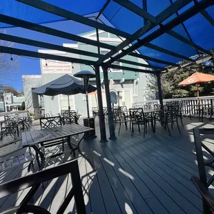 Outside patio area
