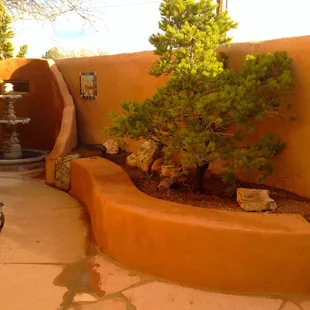 Backyard escapes, planters, water features