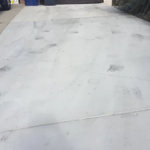 Runs across the whole drive