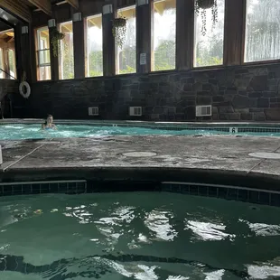 Heated pool and hot tub