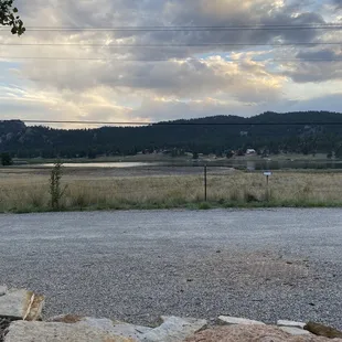 View from our cabin!