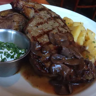 Steak! Steak! Great protein after hiking