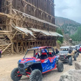 Sharing some fascinating history at a mining structure built in the 1890's!