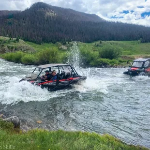Rio Grande River crossing near the headwaters!