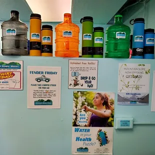 Services we offer and advertisements