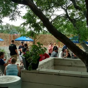 Patio party