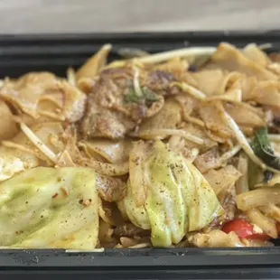 Drunken noodles