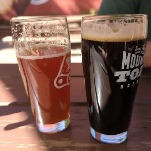 Porter and Czech Lager