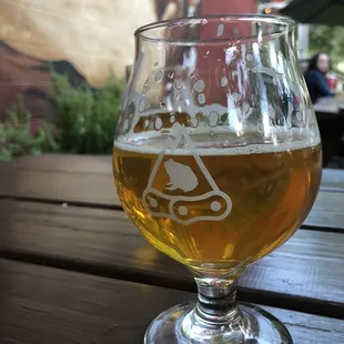 White Ranch Wit on the patio.