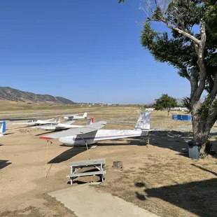 Glider port. RV park in distant right.